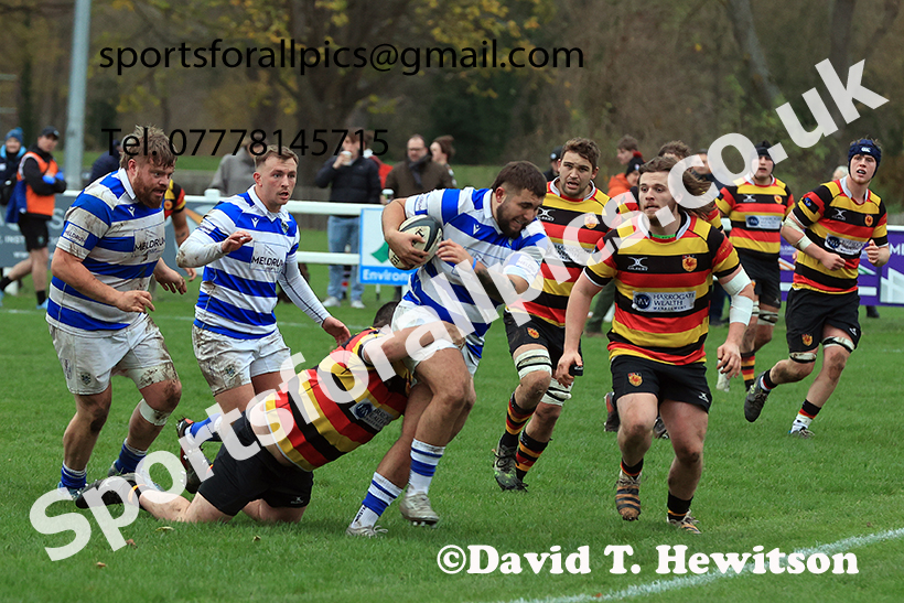 Tynedale v Harrogate, Tynedale Park, Corbridge.   Photo: David T. Hewitson/Sports for All Pics